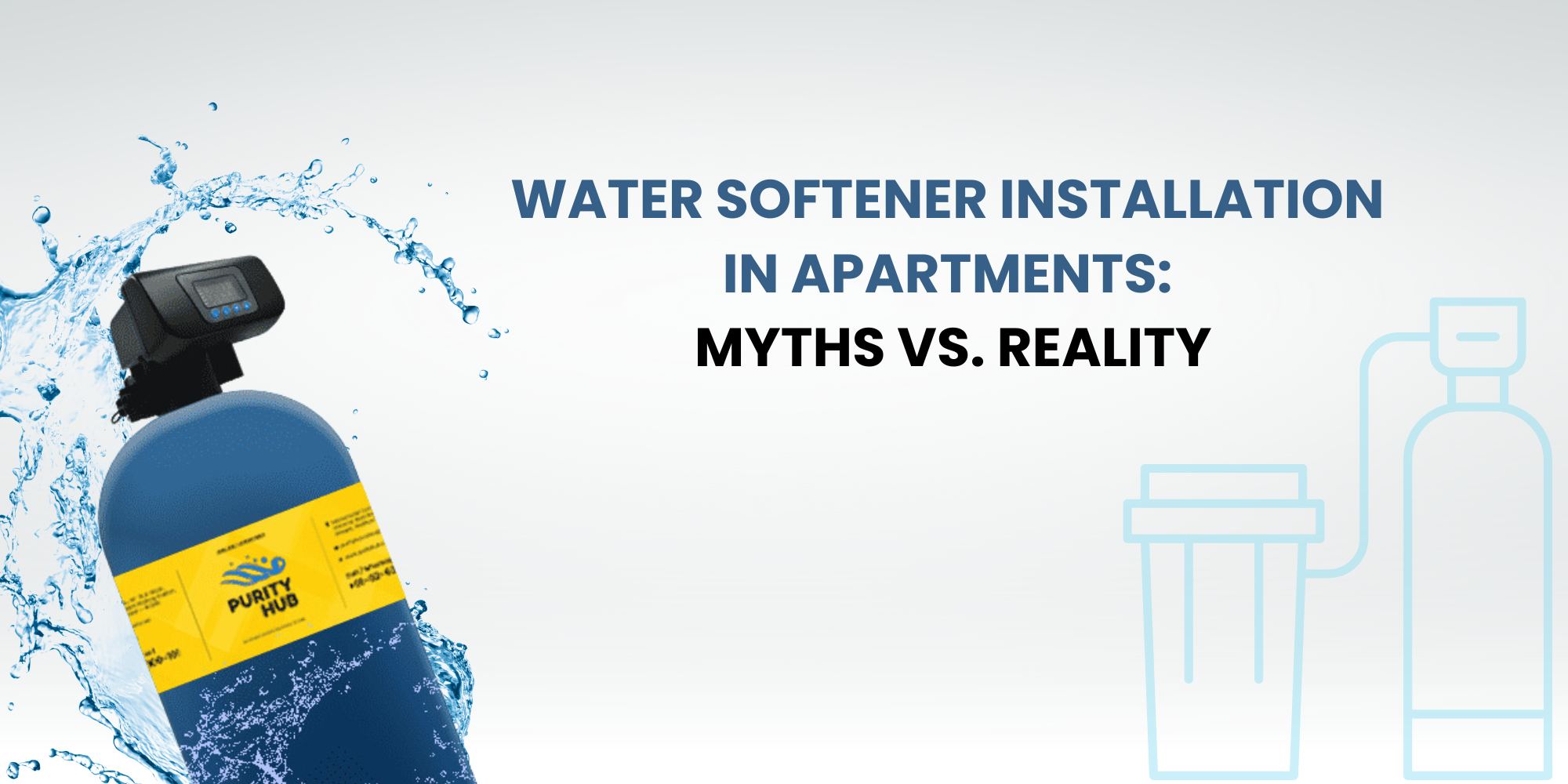 Water Softener Installation in Apartments