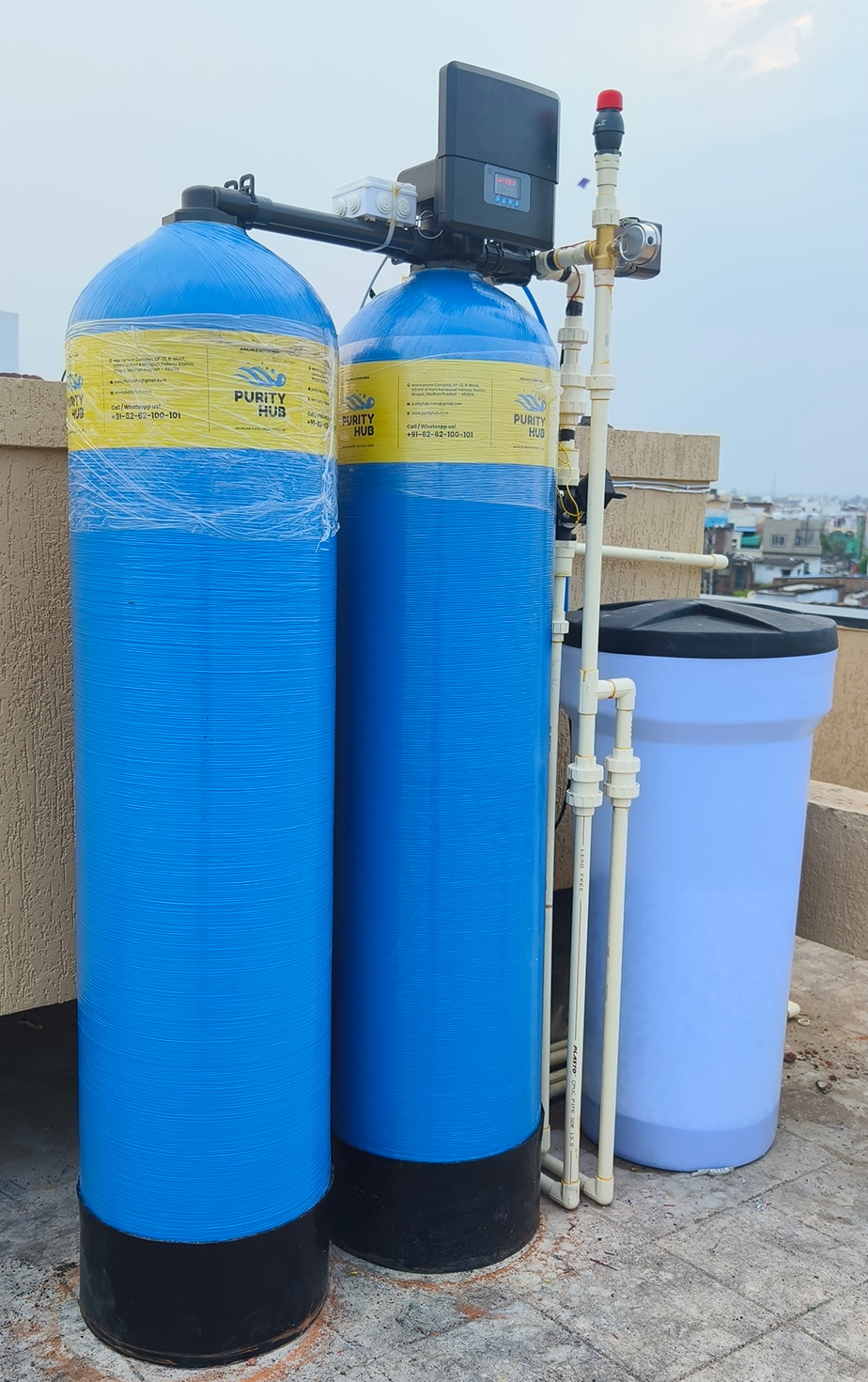 Water Softener and Sand Filter