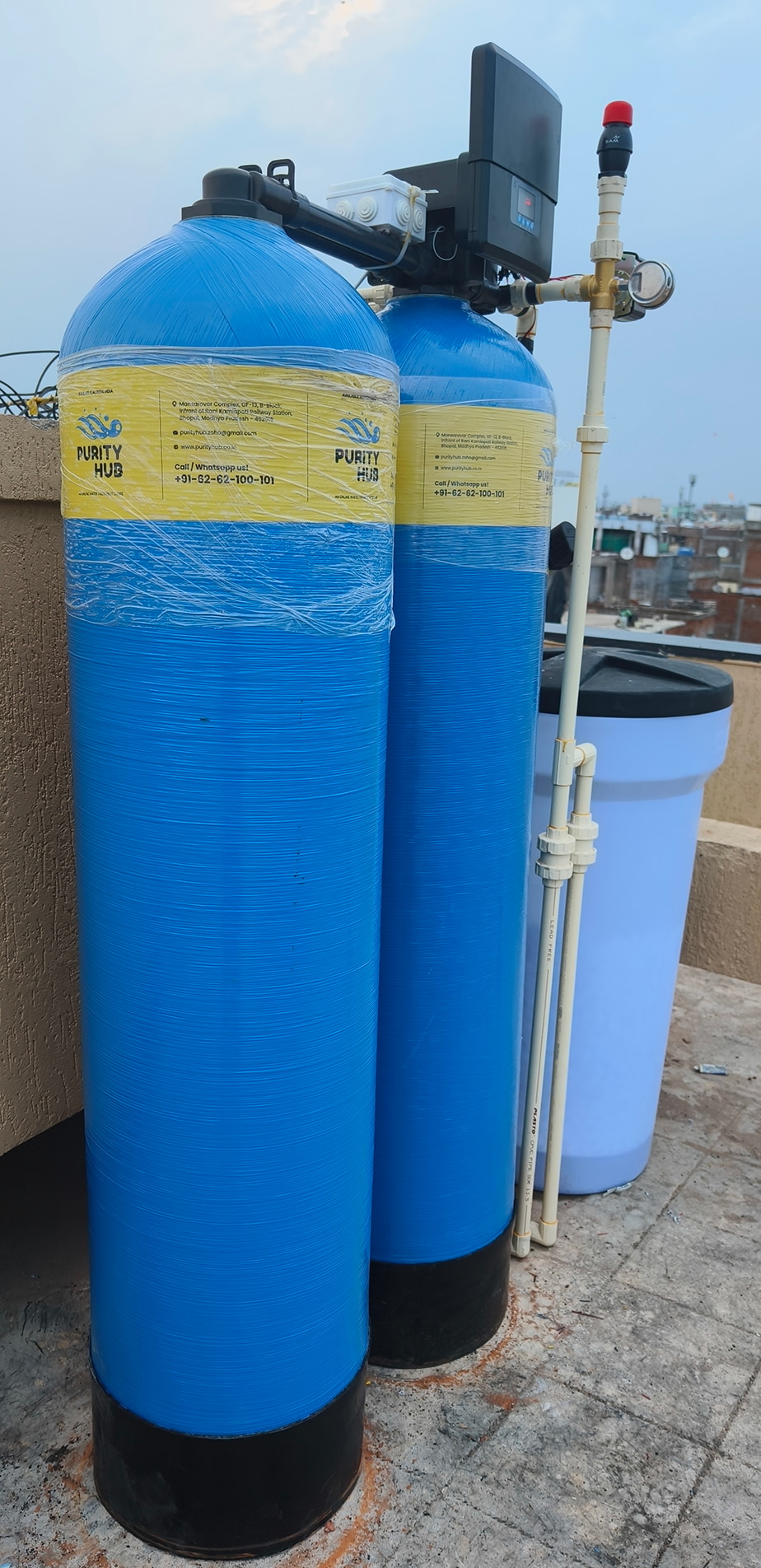 Water Softener and Sand Filter