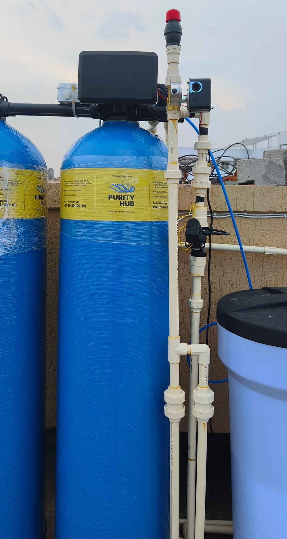 Water Softener and Sand Filter