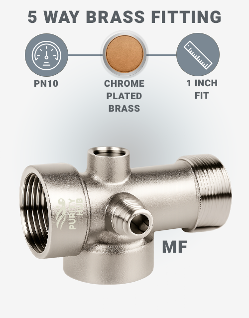 MF-5-Way-Brass-Fitting-Purity-Hub
